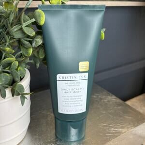 Kristin Ess Scalp Hair Mask Weightless Hydration Daily Frizz Minimizing 6.7 oz